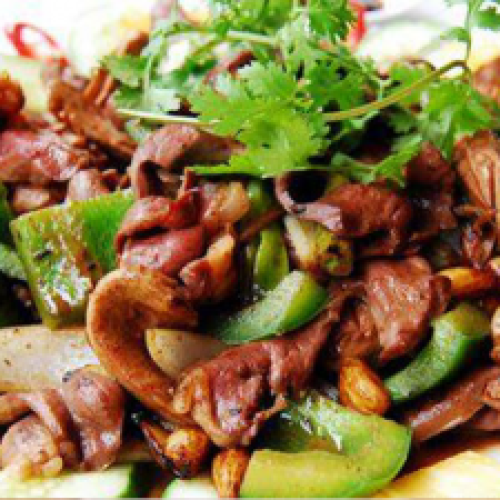 Cật xào ớt Đà Lạt